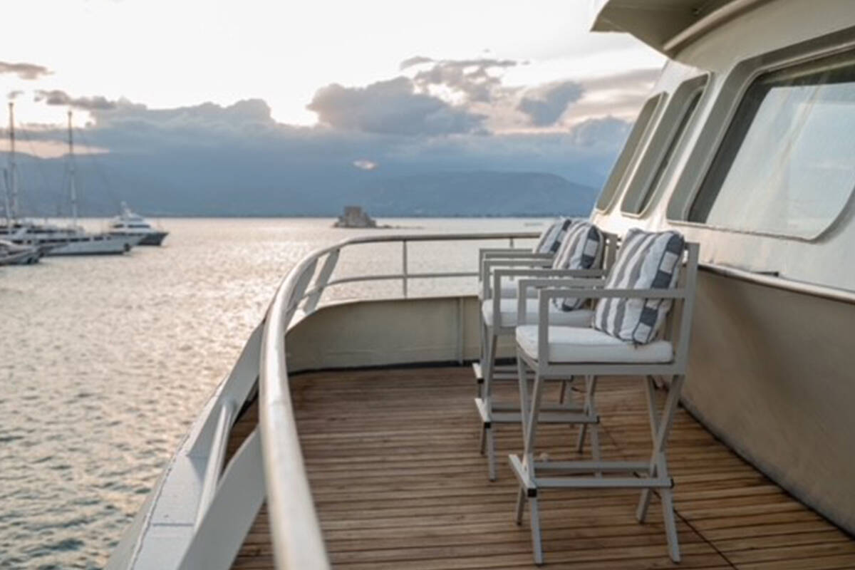 Aft deck