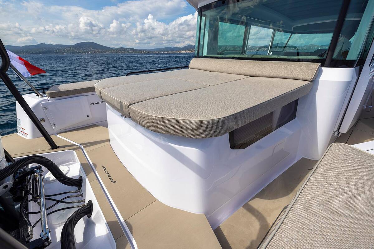 Aft deck