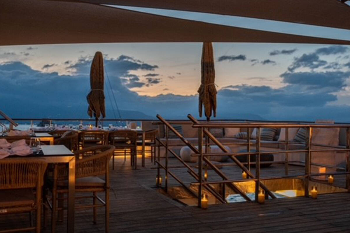 Aft deck
