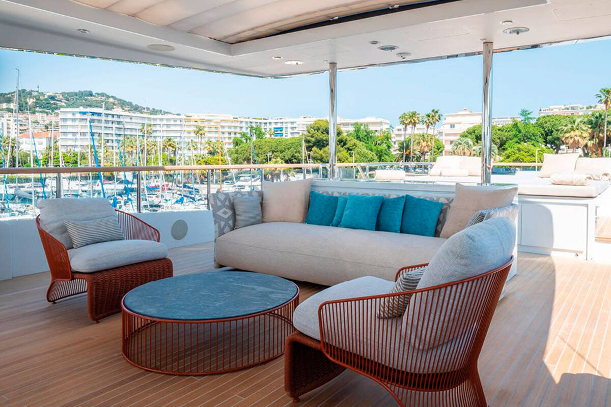 Sun Deck Lounge Area