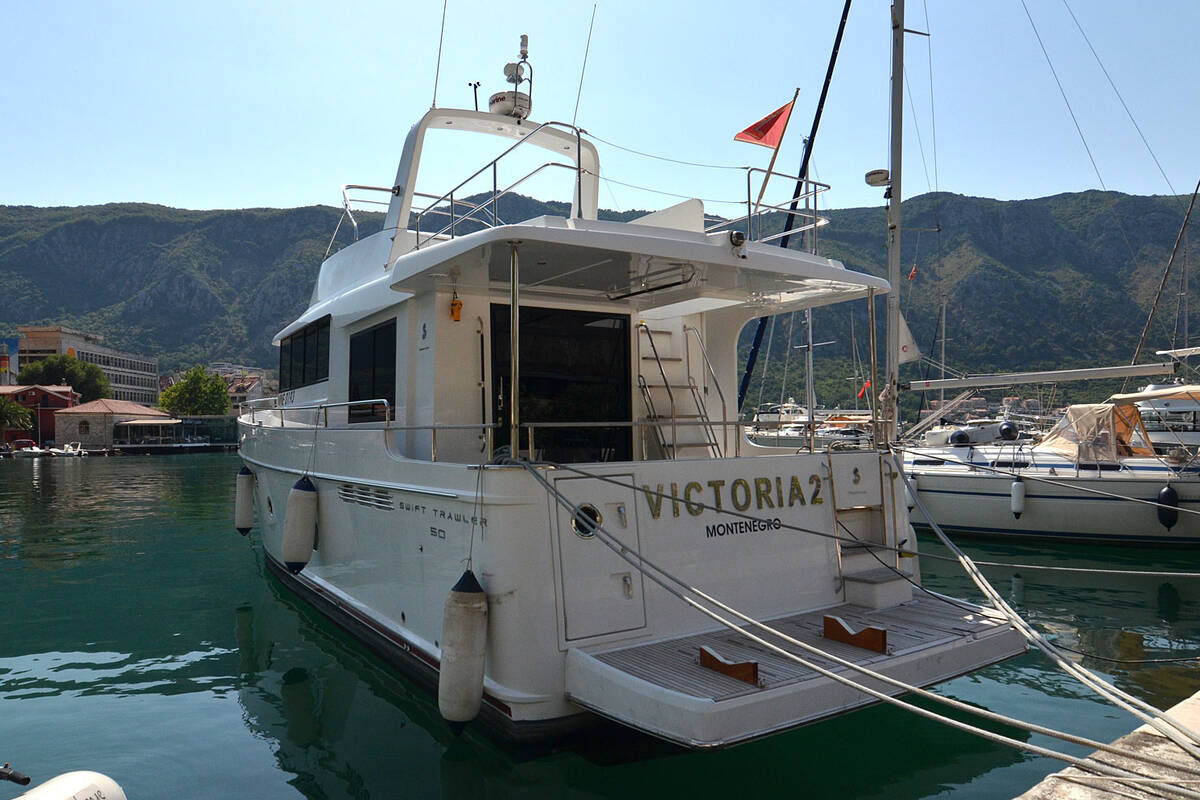 Exterior of  Beneteau Swift Trawler 50, 2014