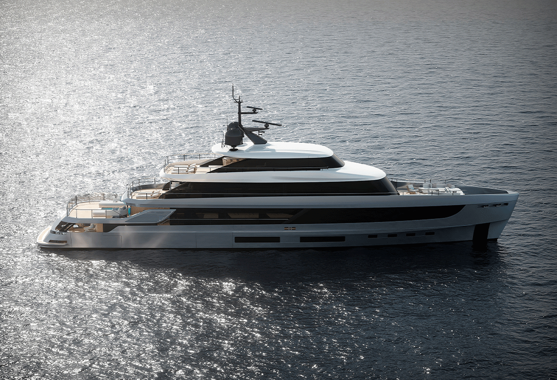 Azimut unveiling the project of Grande 44M