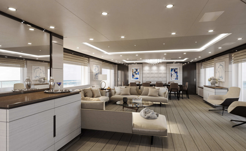 Salon on the main deck