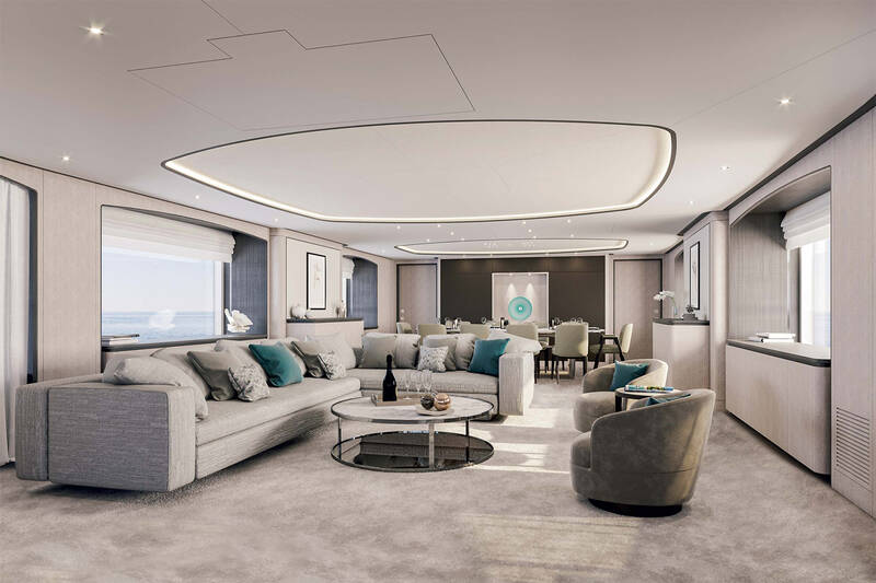 Salon on the main deck