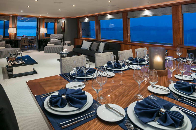 Salon on the main deck