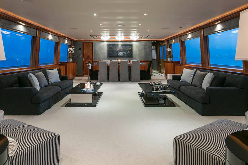Salon on the main deck