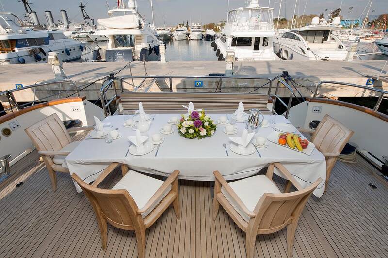 Aft deck