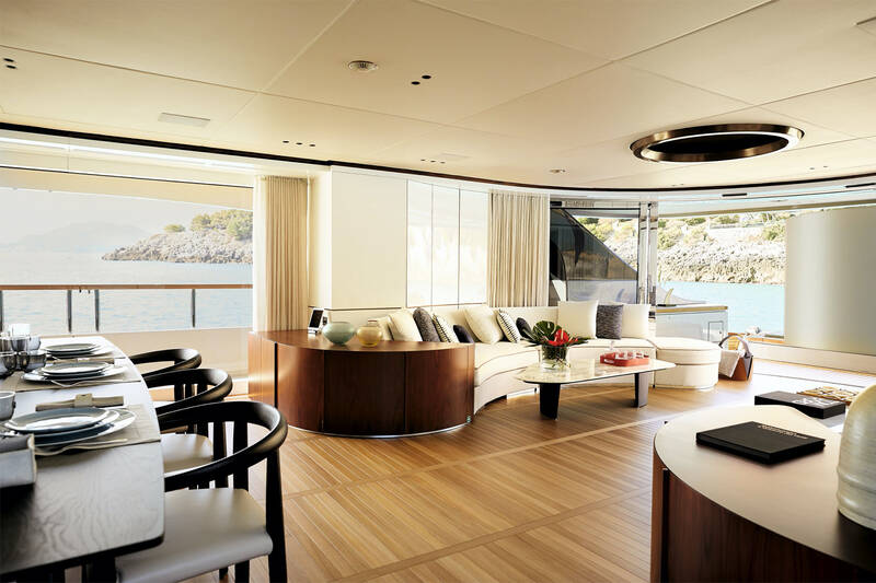 Salon on main deck
