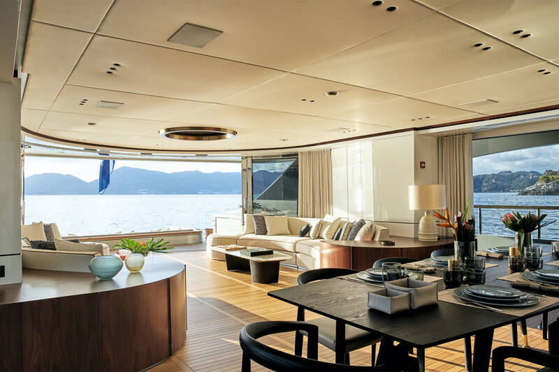 Salon on main deck