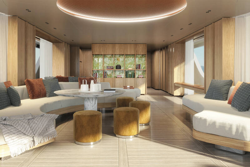 Salon on main deck