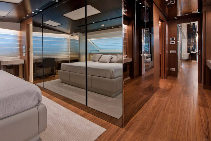 Owner's cabin on the main deck