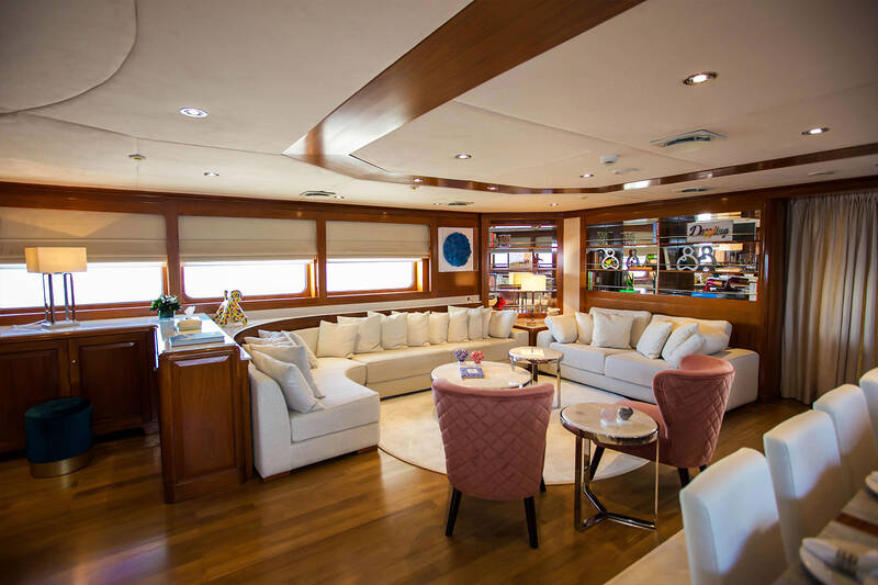 Salon on the main deck