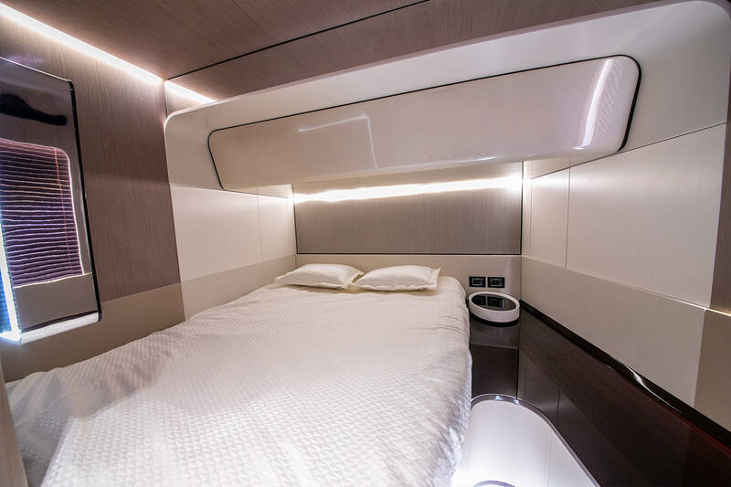 Guest cabin #2 on the lower deck bow