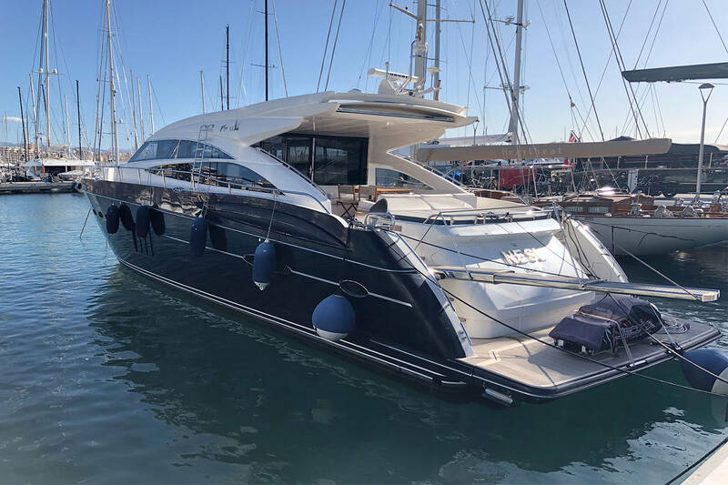 Exterior of Princess V72