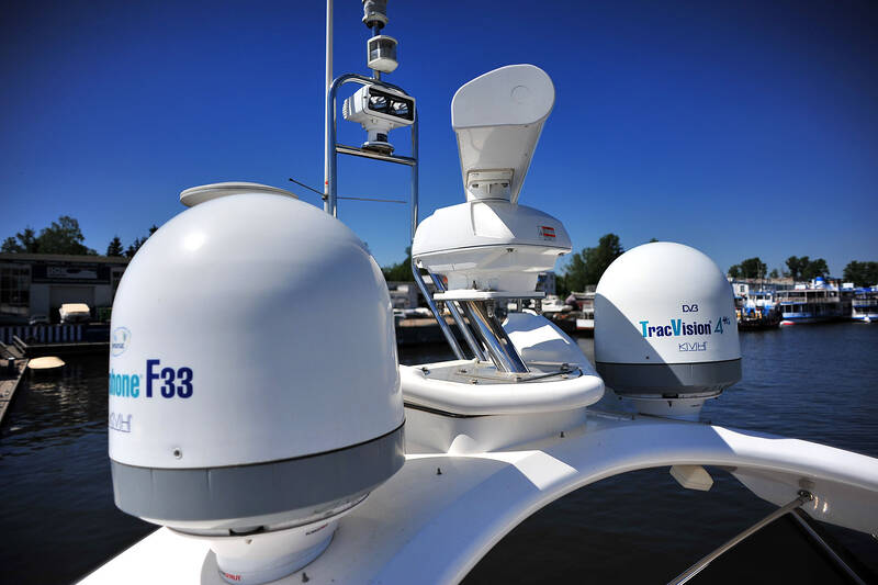 Navigation flybridge