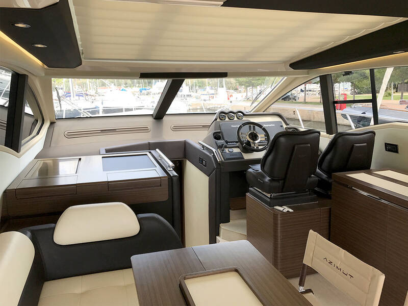 The salon on the main deck