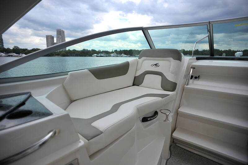 The lounger on the port side