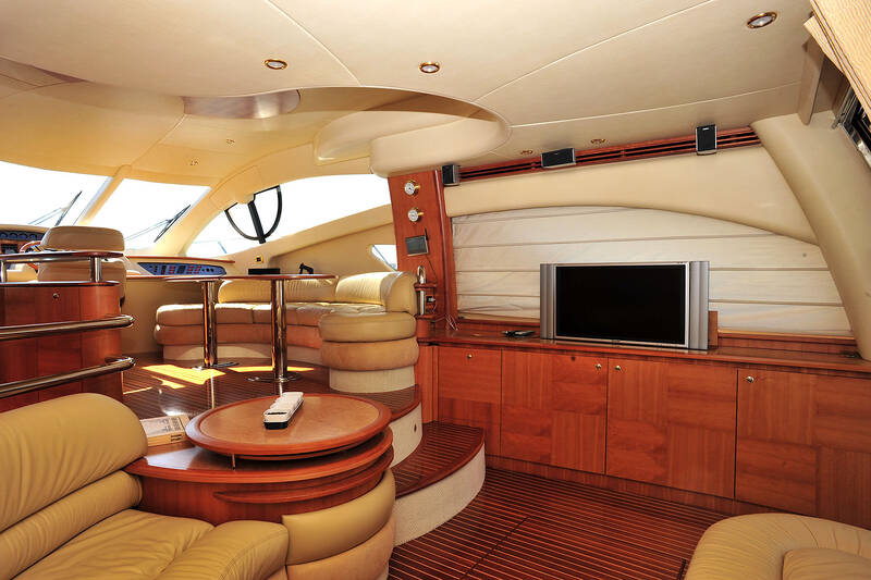 The salon on the main deck