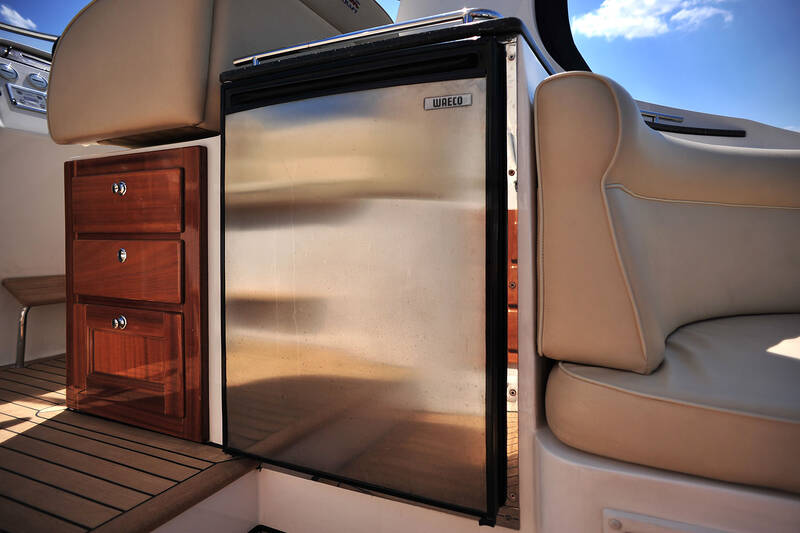 Fridge in cockpit