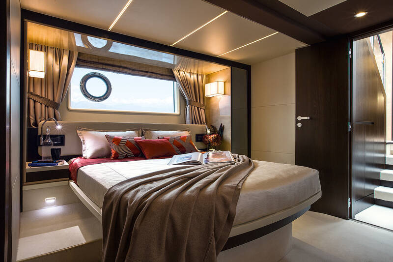 The owner's cabin