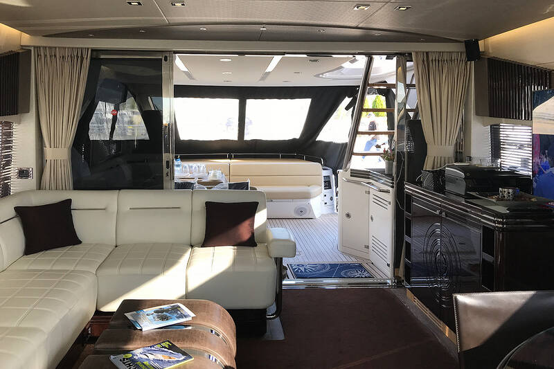 Salon on main deck