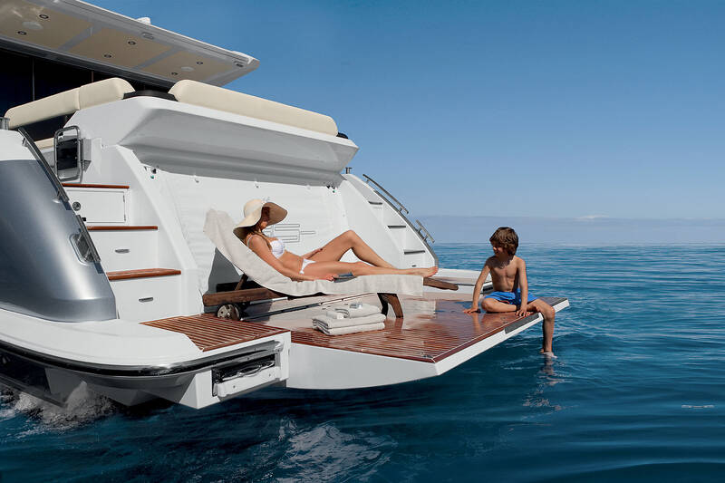 Bathing platform