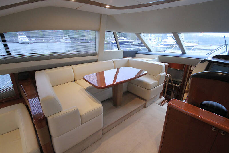 The salon on the main deck