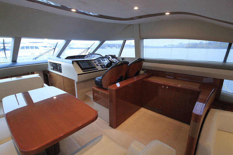 The salon on the main deck