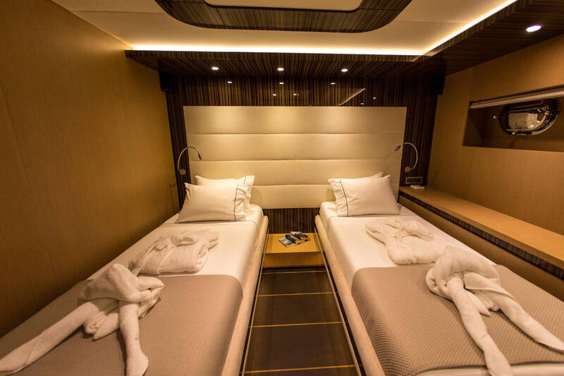 Guest cabin with two singles