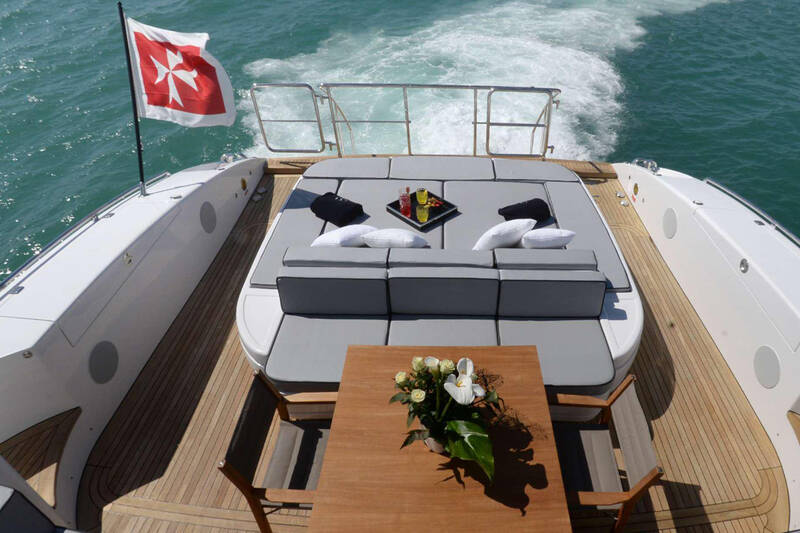 Aft deck