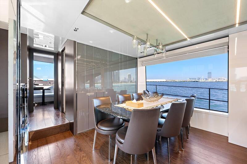 Dinette area on main deck 