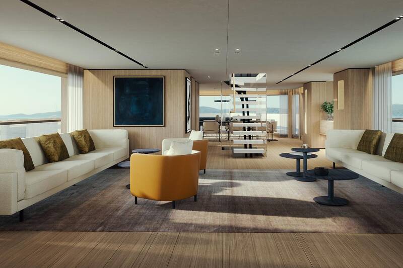 Upper deck salon