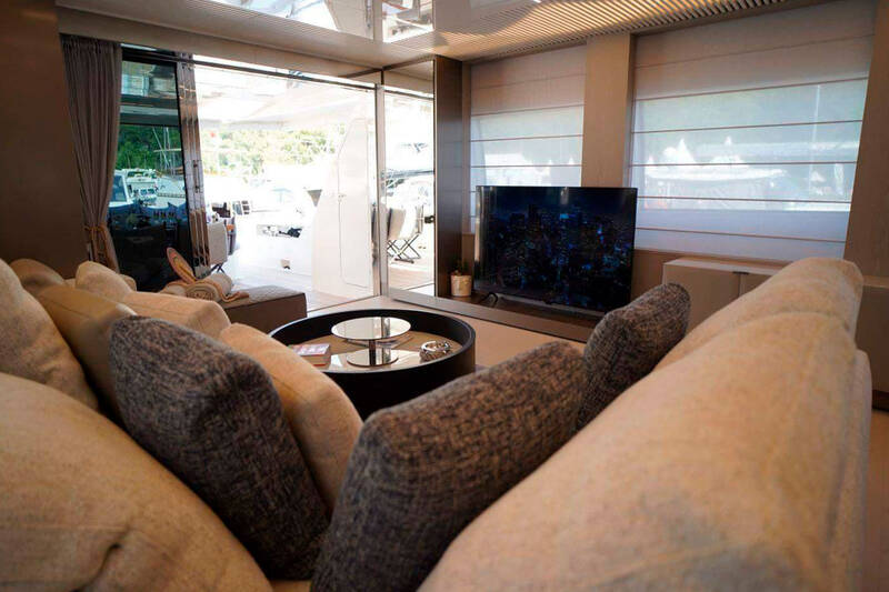 Saloon on the main deck