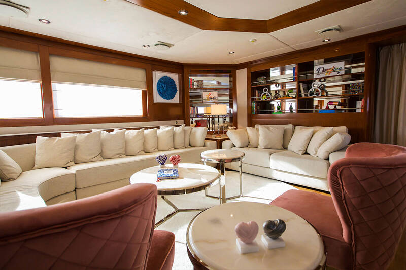 Salon on the main deck
