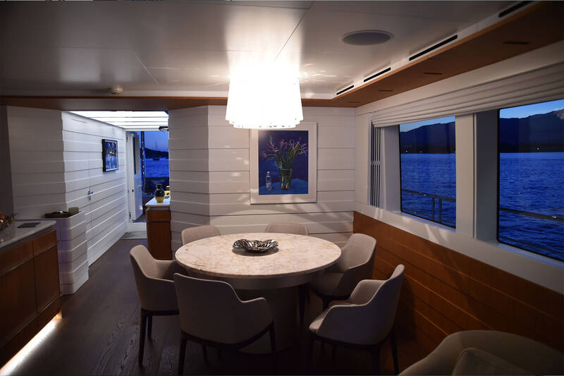 Dinette in salon
