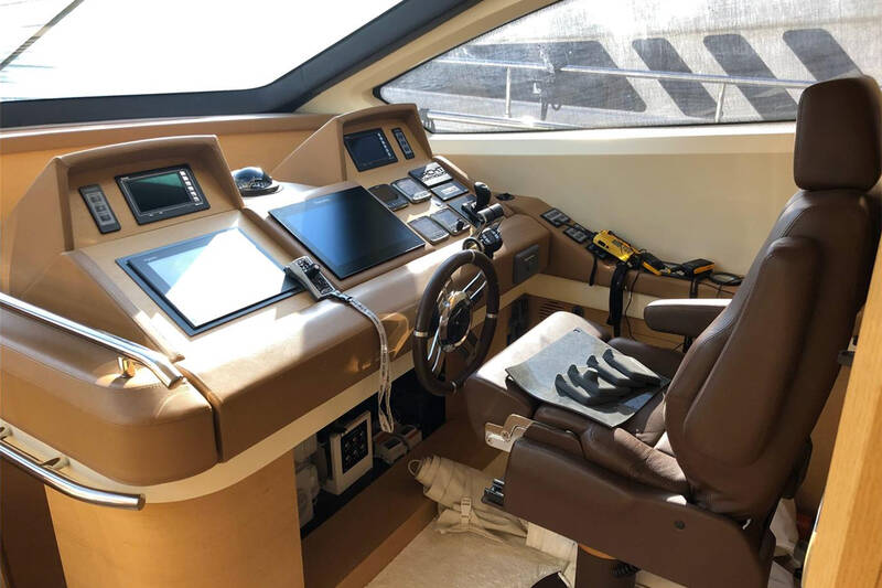 Main helm station