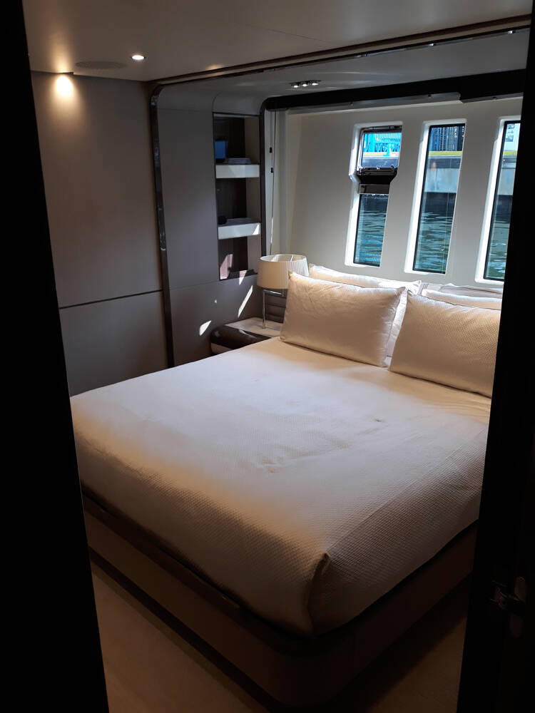 VIP cabin on portside
