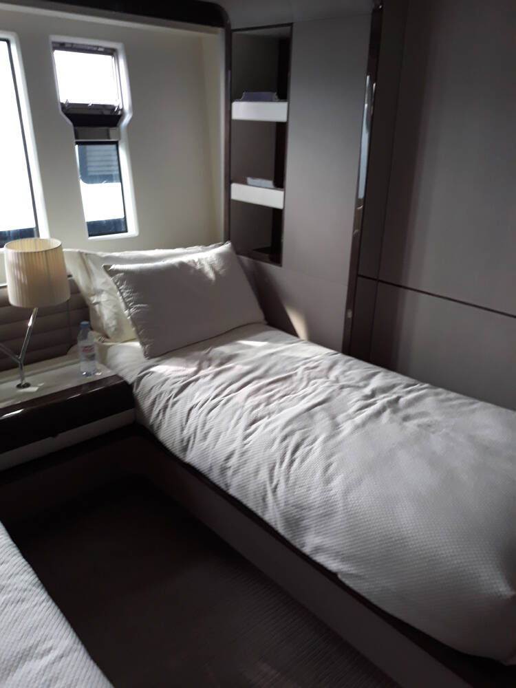 VIP cabin on starboars side