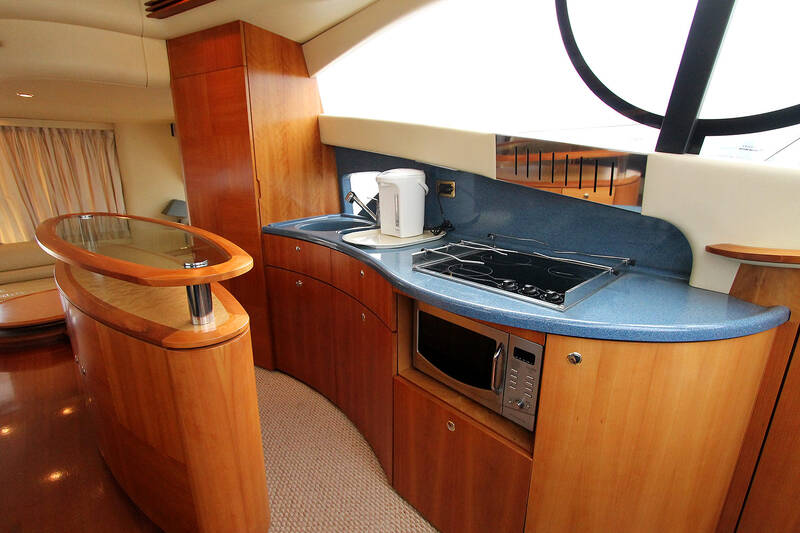 Kitchen on the main deck