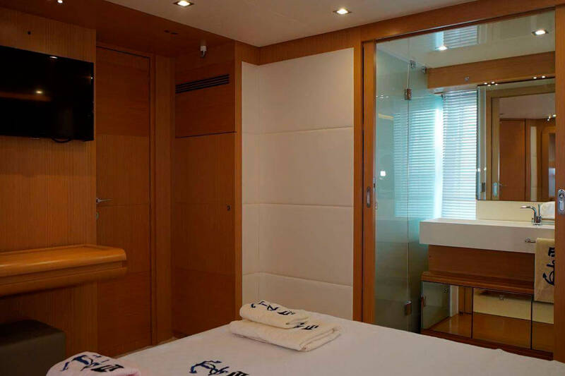 Bathroom at master cabin