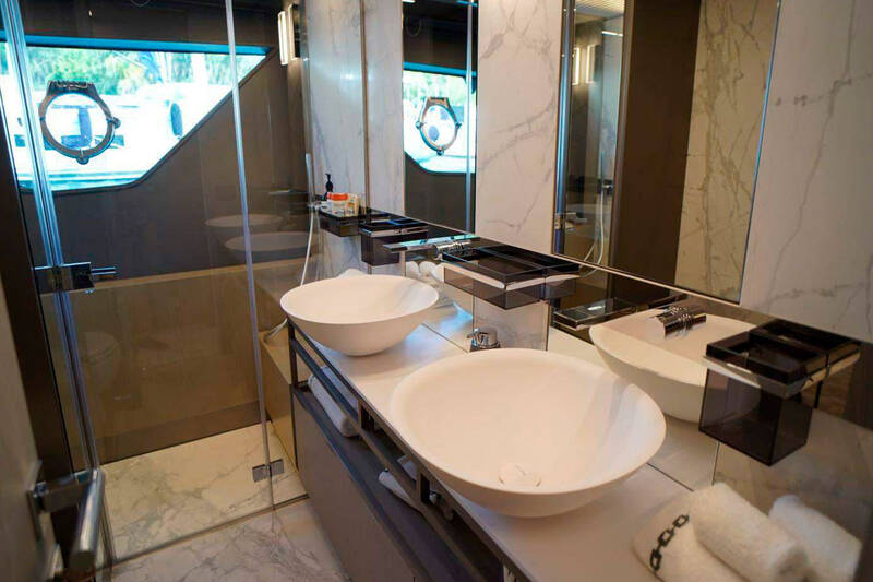 Bathroom at master cabin