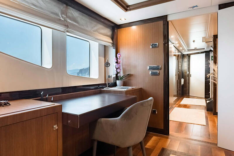 Study in master cabin