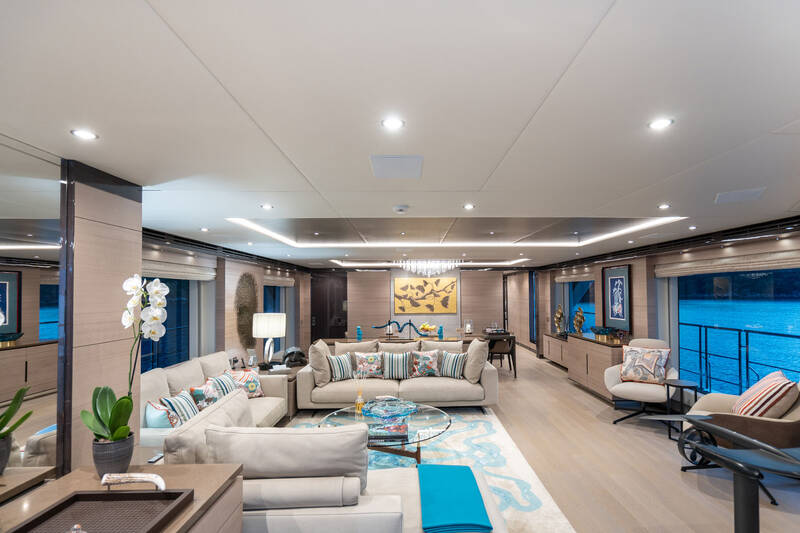 Salon on the main deck