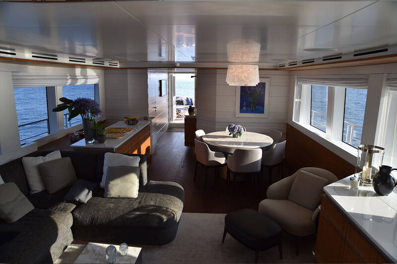 Salon on the main deck