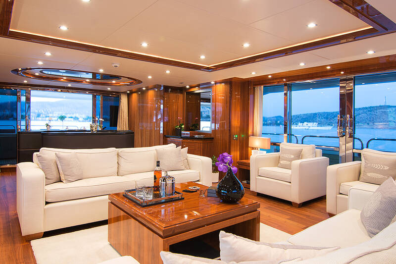 Salon on the main deck