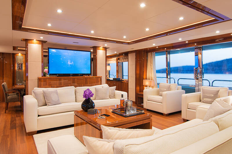 Salon on the main deck