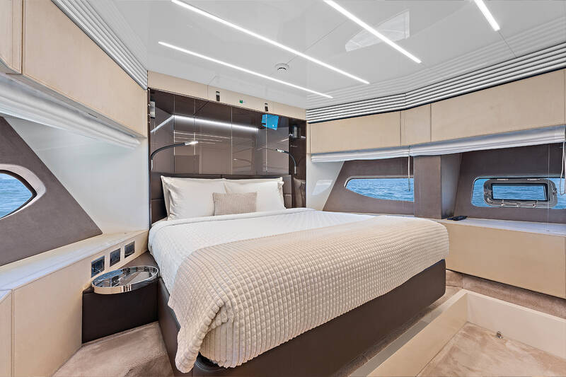 VIP cabin in the bow
