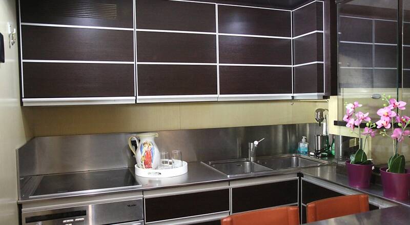Galley equipped with all necessary