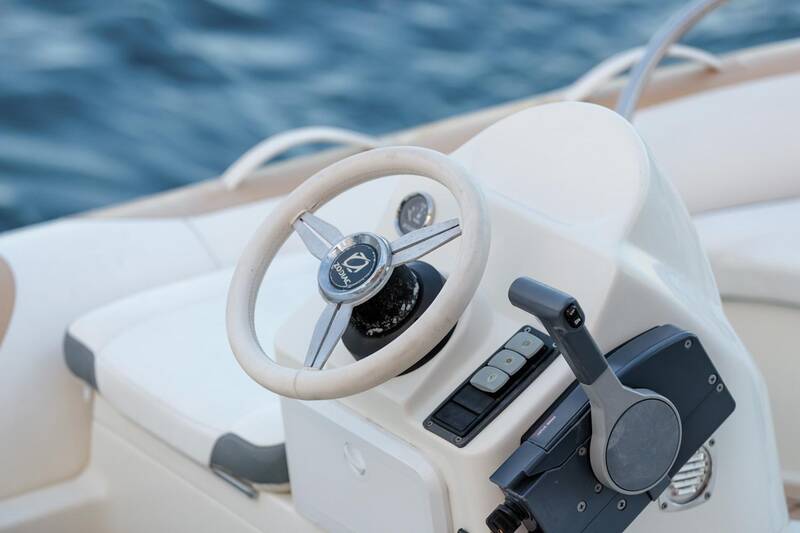 Helm station of Tender