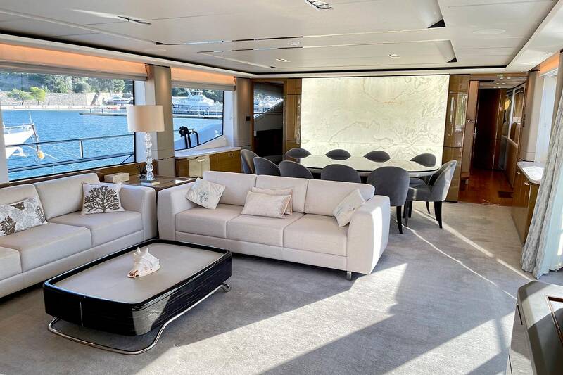 Salon on main deck